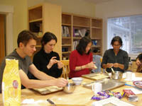 Karen's cooking classes are always a great time.