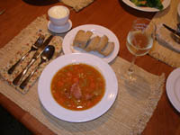 Homemade soups are easy, healthy and delicious.